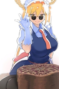 Journal: Dragon Maid Soft Glossy Cover Journal Lined Pages Book 6 x 9 Inches 110 Pages