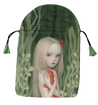 Rag Book Ceccoli Satin Tarot Bag Book