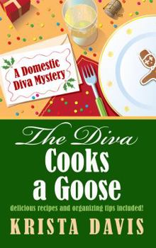 Paperback The Diva Cooks a Goose [Large Print] Book