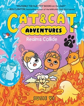 Hardcover Cat & Cat Adventures: Realms Collide: A Graphic Novel Book