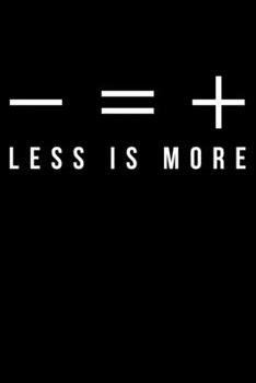 Paperback Less Is More: Lined A5 Notebook for Minimalist Book