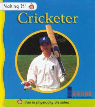 Hardcover Cricketer (Making It!) Book
