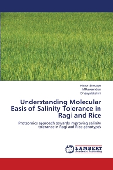 Understanding Molecular Basis of Salinity Tolerance in Ragi and Rice: Proteomics approach towards improving salinity tolerance in Ragi and Rice genotypes