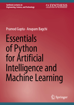 Hardcover Essentials of Python for Artificial Intelligence and Machine Learning Book