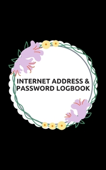 Paperback Internet Password Book with Tabs Keeper Manager And Organizer You All internet Password in one: Internet password book password organizer with tabs al Book