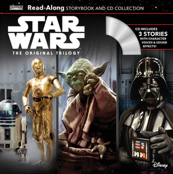 Paperback Star Wars the Original Trilogy Read-Along Storybook and CD Collection: Read-Along Storybook and CD Book