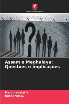 Paperback Assam e Meghalaya: Questões e implicações [Portuguese] Book