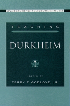 Paperback Teaching Durkheim Book