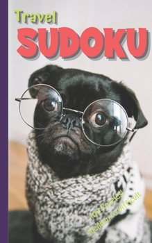 Paperback Travel Sudoku: Sudoku Medium to Hard Book