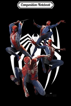 Composition Notebook: Marvel's Spider-Man Game Action Poses Graphic  Journal/Notebook Blank Lined Ruled 6x9 100 Pages