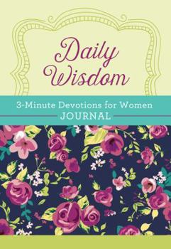 Spiral-bound Daily Wisdom: 3-Minute Devotions for Women Journal Book