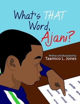 Paperback What's that Word, Ajani? Book