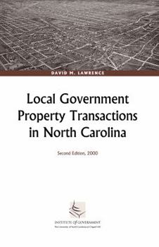 Paperback Local Government Property Transactions in North Carolina Book