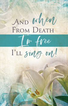 Loose Leaf I'll Sing on Easter Sunday Bulletin (Pkg of 50) Book
