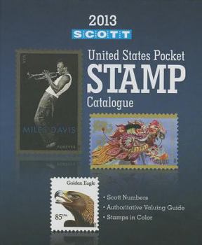 Hardcover Scott 2013 United States Pocket Stamp Catalogue Book