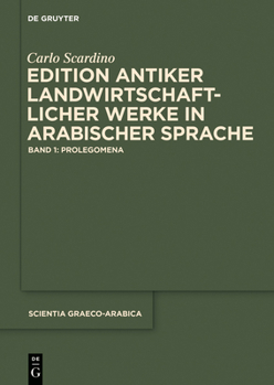 Hardcover Edition antiker landwirtschaftlicher Werke in arabischer Sprache [German] Book