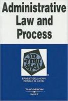 Paperback Administrative Law and Process in a Nutshell Book