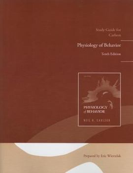Paperback Study Guide for Carlson Physiology of Behavior Book