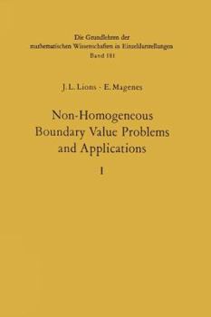 Paperback Non-Homogeneous Boundary Value Problems and Applications: Vol. 1 Book