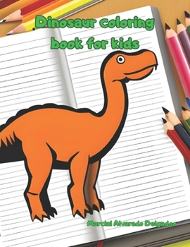 Paperback Dinosaur Coloring Pages For Kids Book