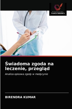 Paperback &#346;wiadoma zgoda na leczenie, przegl&#261;d [Polish] Book