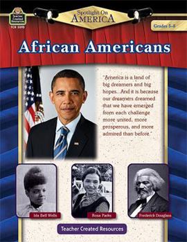 Paperback Spotlight on America: African Americans Grade 5-8 Book