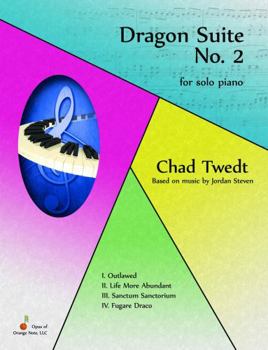 Paperback Dragon Suite No. 2 by Chad Twedt : For Solo Piano Book