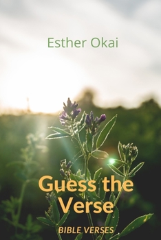 Paperback Guess The Verse: Bible Verses Book