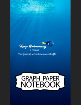 Notebook: Finding Nemo Cheerful Clownfish Adventure Fans Funny Swimming Ocean Life, Kids Elementary School Graph Paper Girls 8.5 x 11 Inches 110 Pages
