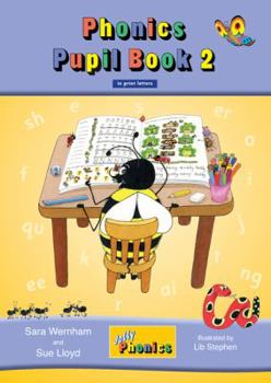 Paperback Jolly Phonics Pupil Book 2 in Print Letters Book
