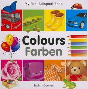 Board book My First Bilingual Book-Colours (English-German) Book