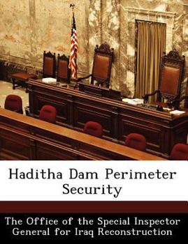 Paperback Haditha Dam Perimeter Security Book