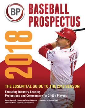 Paperback Baseball Prospectus 2018 Book