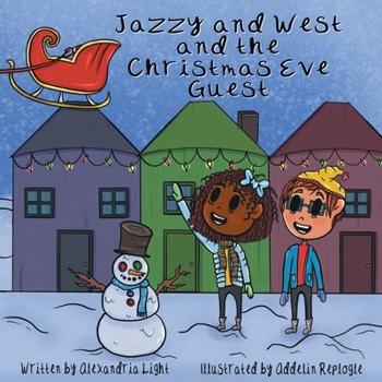 Paperback Jazzy and West and the Christmas Eve Guest Book