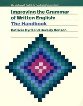 Paperback Improving the Grammar of Written English: The Handbook Book
