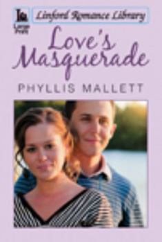 Paperback Love's Masquerade [Large Print] Book