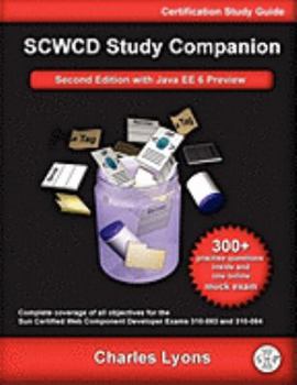 Paperback Sun Certified Web Component Developer Study Companion, 2nd Edition Book