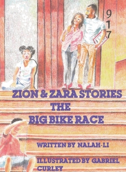 Hardcover Zion & Zara Stories: The Big Bike Race Book