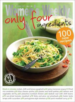 Paperback 4-Ingredients Cookbook. Book