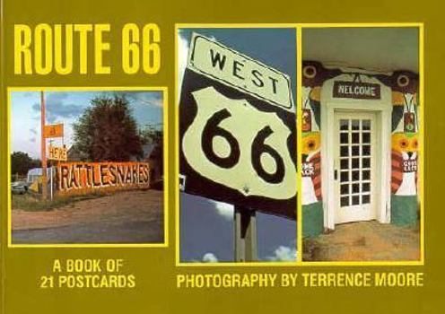 Paperback Route 66: A Book of 21 Postcards Book