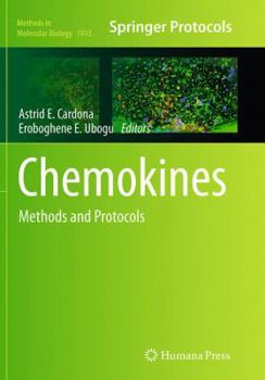 Paperback Chemokines: Methods and Protocols Book