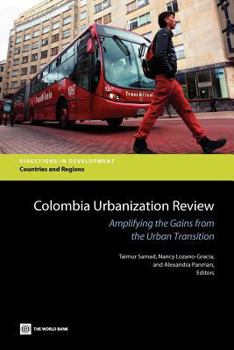 Paperback Colombia Urbanization Review Book