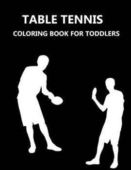 Paperback table tennis Coloring Book For Toddlers Book