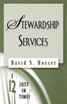 Paperback Just in Time! Stewardship Services Book
