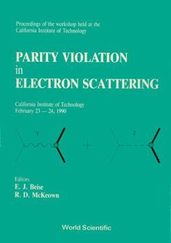 Hardcover Parity Violation in Electron Scattering - Proceedings of the Workshop Book