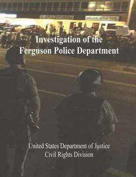 Paperback Investigation of the Ferguson Police Department Book