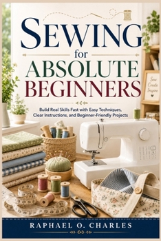Paperback Sewing for Absolute Beginners: Build Real Skills Fast with Easy Techniques, Clear Instructions, and Beginner-Friendly Projects Book