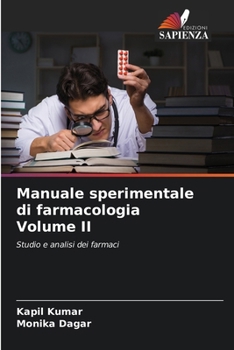 Paperback Manuale sperimentale di farmacologia Volume II [Italian] Book