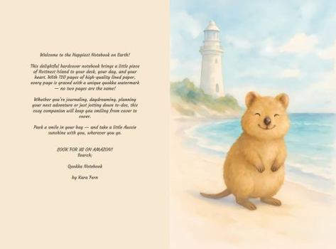 Hardcover Quokka Notebook Book