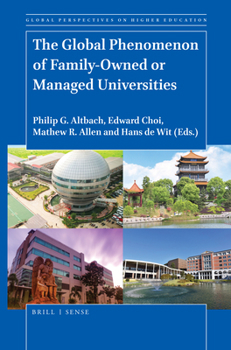 Paperback The Global Phenomenon of Family-Owned or Managed Universities Book